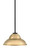 Toltec Lighting - 6201-MB-428-NAB - One Light Pendant - Sandia - Matte Black