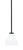 Toltec Lighting - 6201-MB-4761 - One Light Mini Pendant - Sandia - Matte Black