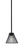 Toltec Lighting - 6201-MB-805-MB - One Light Mini Pendant - Sandia - Matte Black