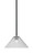 Toltec Lighting - 6201-MBGP-2122 - One Light Mini Pendant - Sandia - Matte Black & Graphite