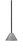 Toltec Lighting - 6201-MBGP-421-GP - One Light Mini Pendant - Sandia - Matte Black & Graphite