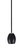 Toltec Lighting - 6201-MBGP-426-MB - One Light Mini Pendant - Sandia - Matte Black & Graphite
