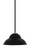 Toltec Lighting - 6201-MBGP-428-MB - One Light Pendant - Sandia - Matte Black & Graphite