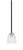 Toltec Lighting - 6201-MBGP-500 - One Light Mini Pendant - Sandia - Matte Black & Graphite