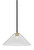 Toltec Lighting - 6201-MBNAB-2162 - One Light Pendant - Sandia - Matte Black & New Age Brass