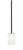 Toltec Lighting - 6201-MBNAB-3001 - One Light Mini Pendant - Sandia - Matte Black & New Age Brass
