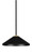 Toltec Lighting - 6201-MBNAB-424-MB - One Light Pendant - Sandia - Matte Black & New Age Brass