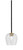 Toltec Lighting - 6201-MBNAB-4812 - One Light Mini Pendant - Sandia - Matte Black & New Age Brass