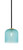 Toltec Lighting - 6201-MBNAB-4915 - One Light Mini Pendant - Sandia - Matte Black & New Age Brass