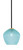 Toltec Lighting - 6201-MBNAB-4925 - One Light Mini Pendant - Sandia - Matte Black & New Age Brass