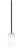 Toltec Lighting - 6201-MBNAB-541 - One Light Mini Pendant - Sandia - Matte Black & New Age Brass