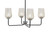Toltec Lighting - 6204-MBGP-4253 - Four Light Chandelier - Sandia - Matte Black & Graphite
