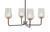 Toltec Lighting - 6204-MBNAB-4253 - Four Light Chandelier - Sandia - Matte Black & New Age Brass