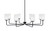 Toltec Lighting - 6208-MB-3001 - Eight Light Chandelier - Sandia - Matte Black