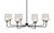Toltec Lighting - 6208-MB-4253 - Eight Light Chandelier - Sandia - Matte Black