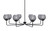 Toltec Lighting - 6208-MB-5112 - Eight Light Chandelier - Sandia - Matte Black