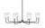 Toltec Lighting - 6208-MBGP-310 - Eight Light Chandelier - Sandia - Matte Black & Graphite