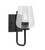 Toltec Lighting - 6221-MB-210 - One Light Wall Sconce - Sandia - Matte Black