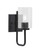 Toltec Lighting - 6221-MB-300 - One Light Wall Sconce - Sandia - Matte Black