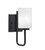 Toltec Lighting - 6221-MB-3001 - One Light Wall Sconce - Sandia - Matte Black