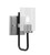 Toltec Lighting - 6221-MBGP-300 - One Light Wall Sconce - Sandia - Matte Black & Graphite