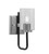 Toltec Lighting - 6221-MBGP-3002 - One Light Wall Sconce - Sandia - Matte Black & Graphite