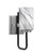 Toltec Lighting - 6221-MBGP-3009 - One Light Wall Sconce - Sandia - Matte Black & Graphite