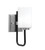 Toltec Lighting - 6221-MBGP-310 - One Light Wall Sconce - Sandia - Matte Black & Graphite