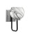 Toltec Lighting - 6221-MBGP-4109 - One Light Wall Sconce - Sandia - Matte Black & Graphite