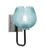 Toltec Lighting - 6221-MBGP-4605 - One Light Wall Sconce - Sandia - Matte Black & Graphite