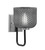 Toltec Lighting - 6221-MBGP-4612 - One Light Wall Sconce - Sandia - Matte Black & Graphite