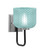 Toltec Lighting - 6221-MBGP-4615 - One Light Wall Sconce - Sandia - Matte Black & Graphite