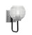 Toltec Lighting - 6221-MBGP-5110 - One Light Wall Sconce - Sandia - Matte Black & Graphite