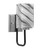 Toltec Lighting - 6221-MBGP-549 - One Light Wall Sconce - Sandia - Matte Black & Graphite