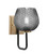 Toltec Lighting - 6221-MBNAB-4602 - One Light Wall Sconce - Sandia - Matte Black & New Age Brass