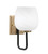 Toltec Lighting - 6221-MBNAB-4811 - One Light Wall Sconce - Sandia - Matte Black & New Age Brass