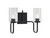 Toltec Lighting - 6222-MB-3002 - Two Light Bath Bar - Sandia - Matte Black