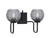 Toltec Lighting - 6222-MB-5112 - Two Light Bath Bar - Sandia - Matte Black