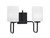 Toltec Lighting - 6222-MB-541 - Two Light Bath Bar - Sandia - Matte Black