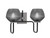 Toltec Lighting - 6222-MBGP-4622 - Two Light Bath Bar - Sandia - Matte Black & Graphite