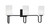 Toltec Lighting - 6223-MB-310 - Three Light Bath Bar - Sandia - Matte Black