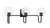 Toltec Lighting - 6223-MB-4100 - Three Light Bath Bar - Sandia - Matte Black