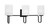 Toltec Lighting - 6223-MB-541 - Three Light Bath Bar - Sandia - Matte Black