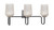 Toltec Lighting - 6223-MBGP-4253 - Three Light Bath Bar - Sandia - Matte Black & Graphite