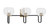 Toltec Lighting - 6223-MBNAB-202 - Three Light Bath Bar - Sandia - Matte Black & New Age Brass