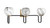 Toltec Lighting - 6223-MBNAB-4109 - Three Light Bath Bar - Sandia - Matte Black & New Age Brass