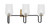 Toltec Lighting - 6223-MBNAB-4250 - Three Light Bath Bar - Sandia - Matte Black & New Age Brass