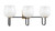 Toltec Lighting - 6223-MBNAB-4811 - Three Light Bath Bar - Sandia - Matte Black & New Age Brass