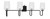 Toltec Lighting - 6224-MB-4250 - Four Light Bath Bar - Sandia - Matte Black
