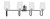 Toltec Lighting - 6224-MBGP-4250 - Four Light Bath Bar - Sandia - Matte Black & Graphite